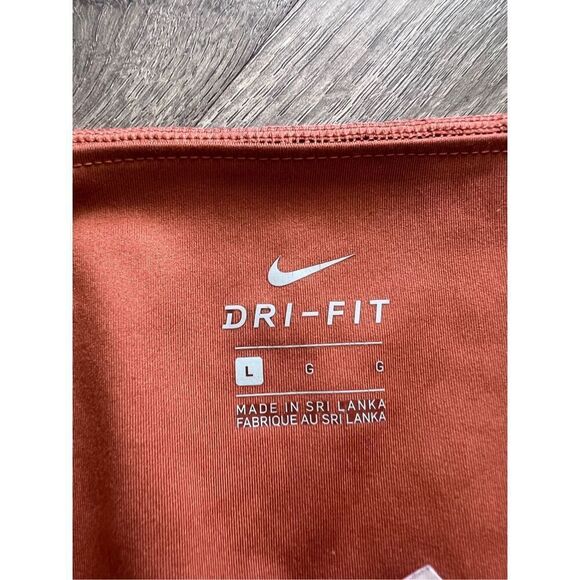 Nike Power 7/8 Training Legging Womens L Dusty Peach BQ8633-252 Yoga Gym - Picture 8 of 8